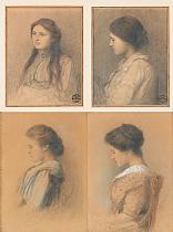 Camille WAUTERS Belgische school (1856-1919).