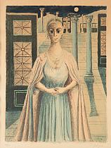 Paul DELVAUX Belgische school (1897-1994).