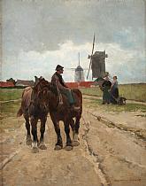 Frans VAN LEEMPUTTEN École belge (1850-1914)