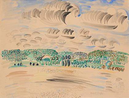 Lot 187 Raoul DUFY École française (1877-1953).